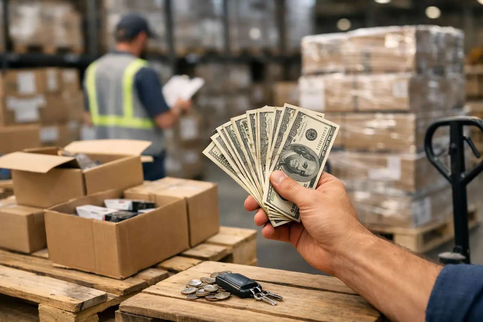 Flipping Pallets