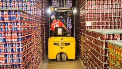 Pallet of Monster Energy Drink